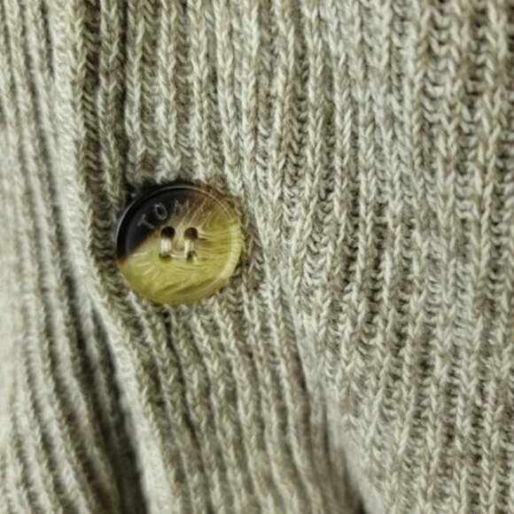 Tommy Hilfiger Men's Sweater Vest Vintage Button Front Knit Size L - Picture 8 of 10